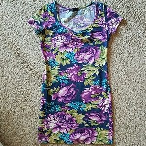 Forever 21 Florar Mini Dress
